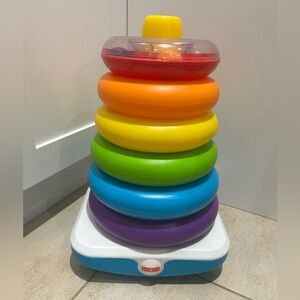 Fisher price large stackable ring toy